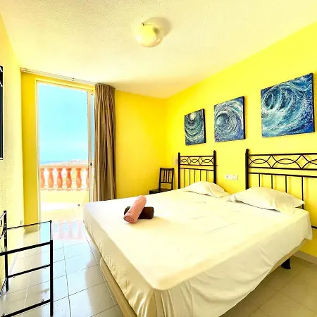 Lägenhet Apartment With Ocean Views And Huge Pool In San Eugenio Alto Costa Adeje (Tenerife)
