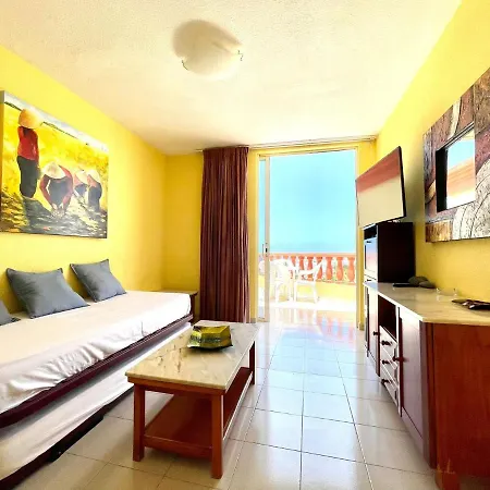 Lägenhet Apartment With Ocean Views And Huge Pool In San Eugenio Alto Costa Adeje (Tenerife)