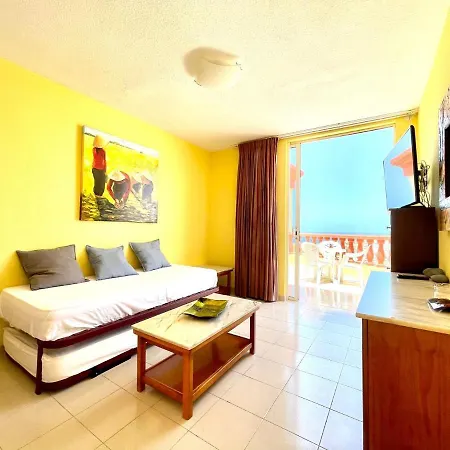 Lägenhet Apartment With Ocean Views And Huge Pool In San Eugenio Alto Costa Adeje (Tenerife)